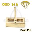 Replacement PUSH IN Jewel Ingot - 14K