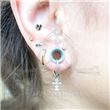 Hoop Charm - Cross