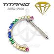Pezonera Titanio Joyas Multicolor