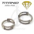Interleaved Jewelry Hoop