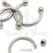 Circular Barbell Nose