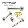 Titanium Labret Internal Thread