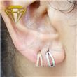 Aro segmentado 2 aros - joyas