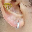 Aro segmentado 2 aros - joyas