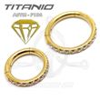 Segmented jewelry hoop – GOLD