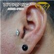 Labret Rombo Joyas – Titanio Rosca Interna