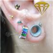 Aro Joyas de Colores