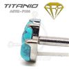Labret 3 Petals - Titanium Internal Thread