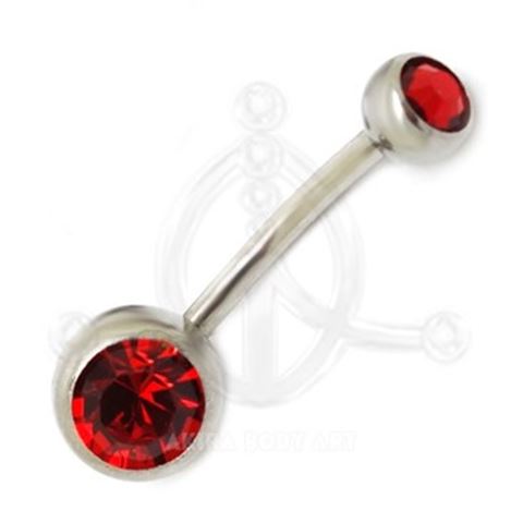 Double-jewelled Belly Bar