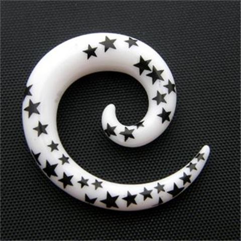 Ear Spiral with Stars