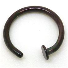 Black closure Ring with base