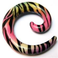 Espiral Acrílico. Cebra Colores
