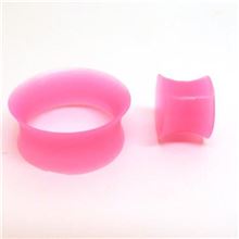 Silicone Flesh Tunnel. PINK
