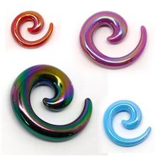 Spiral acrylic, pearly expander
