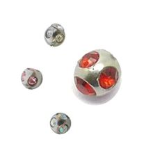 Multi-jeweled ball 316L
