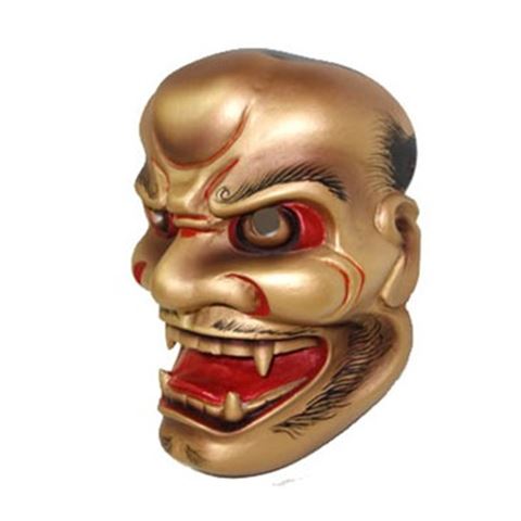 Máscara SHISHIGUCHI pintada