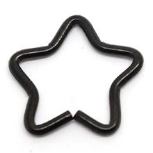 Aro flexible Estrella Negro