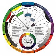 Professional Color wheel Card