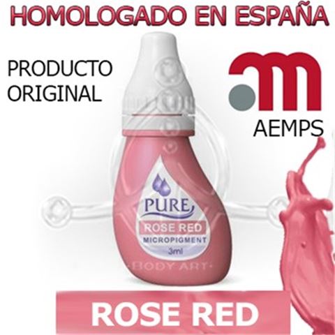 Pigmento Pure ROSE RED (17)