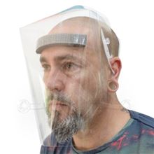 Protective Head-closed face visor