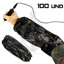 black Disposable Arm-Sleeves