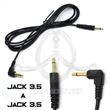 Cable MiniJack a MiniJack en L