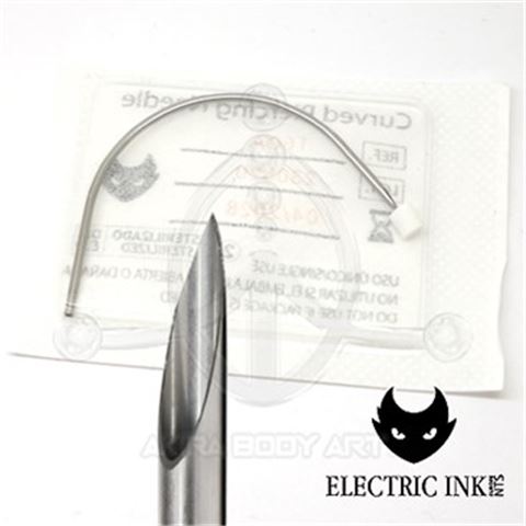 Aguja americana CURVA – Electric Ink