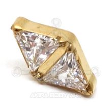 Replacement Rhombus Jewelry – Titanium GOLD PVD