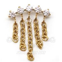 Replacement Curved Jewelry - Chain Curtain