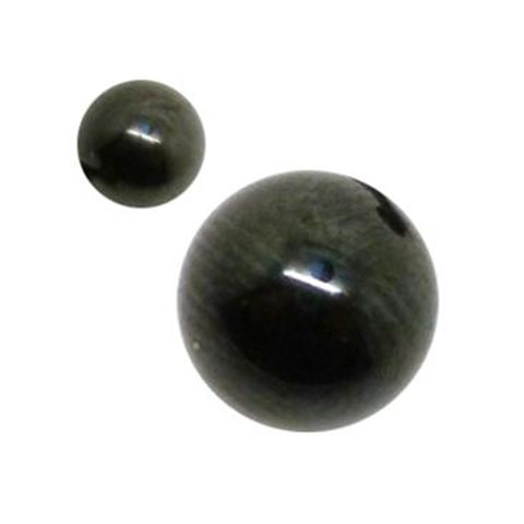 Bola negra de acero 316L