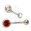 Double-jewelled Belly Bar