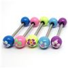 Painted Flowers Barbell