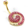 PINK WHIRL Belly Bar